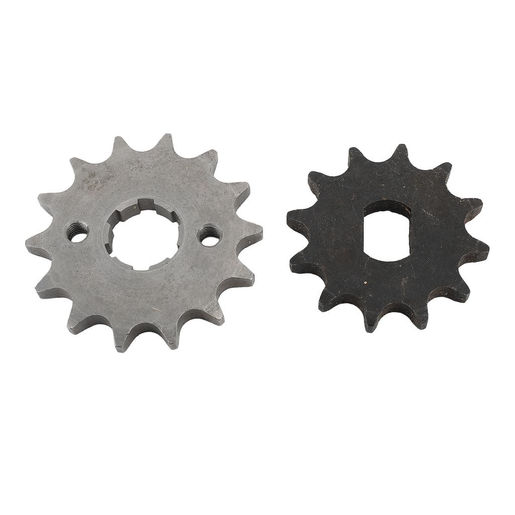 428 14T 20MM Sprocket 12T 12 X 17mm Sprocket Kit High Performance Durable for 50cc 70cc 90cc 110cc Scooters Bicycles