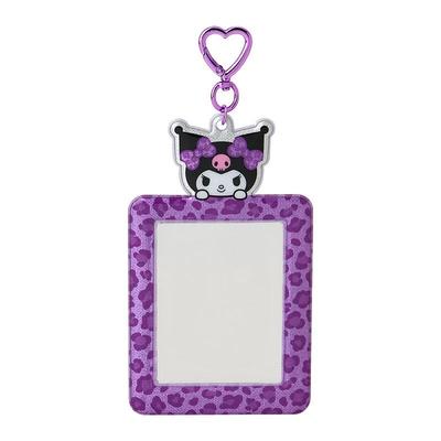 Sanrio KUROMI Trading Card Holder, Leopard (Enjoy Idol) Japan NEW