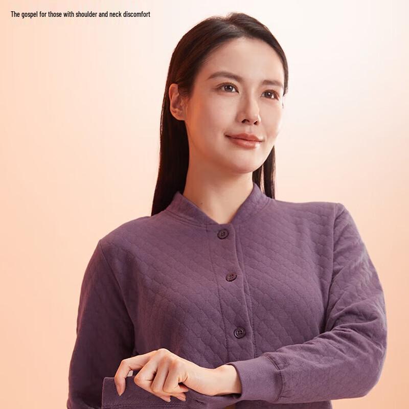 

Hengyuanxiang Women s Anti-bacterial Air Cotton Thermal Underwear Set 4XL