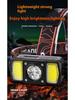 COB Headlamp  LED Work Light High Powerful Sensor Headlight Type-C Rechargeable Torch Waterproof Camping Fishing Search Lantern