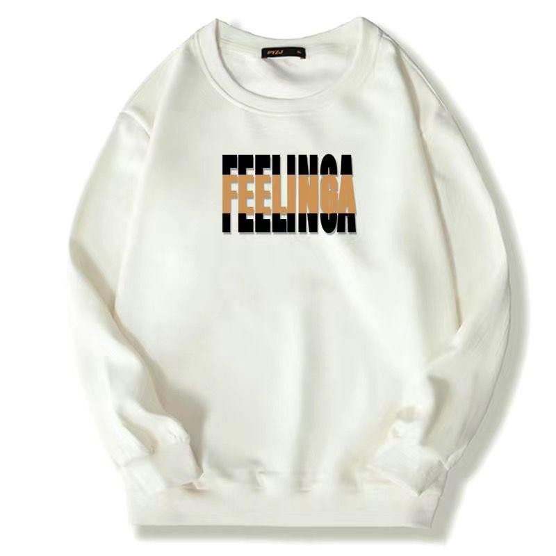 Мужская одежда больших размеров, мужская очень большая свободная толстовка с круглым вырезом, универсальная, без флисовой подкладки, Explosions 2XL