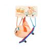 Fluffy Plush Chicken Keyring Magnet Chicken Plush Toy Bag Pendant  Hanging Ornaments