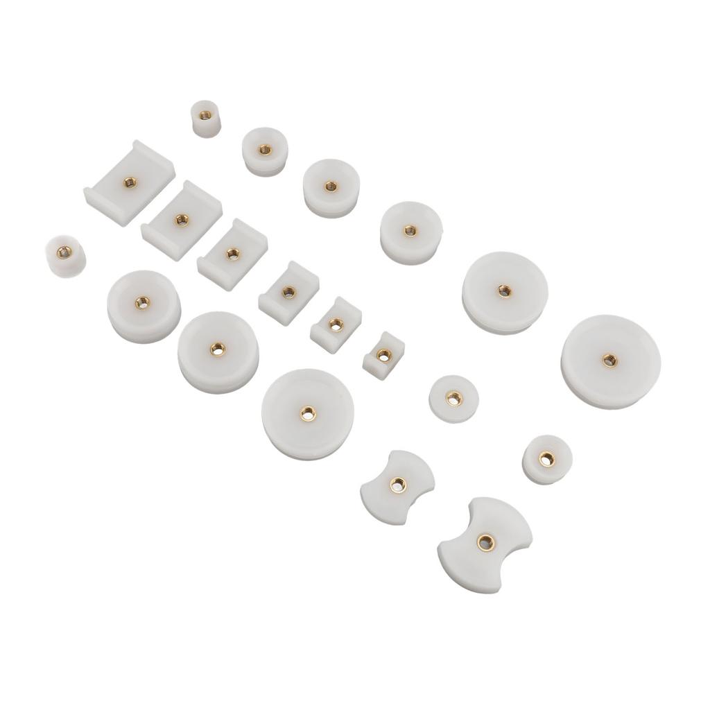 20pcs Watch Case Press Die Kit Watch Case Back Nylon Fitting Dies Set Professional Watch Repair Tool for Watchmakers