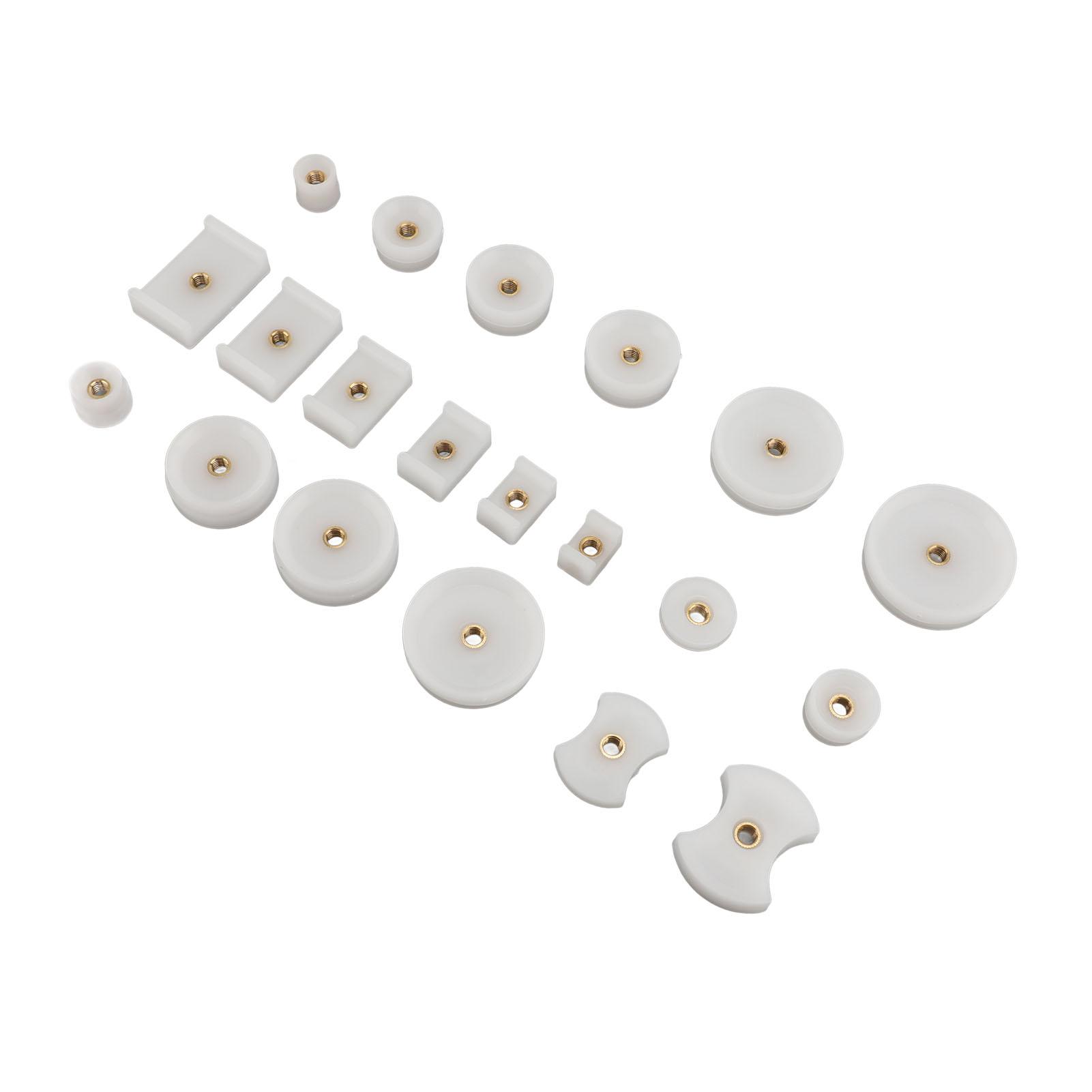 

Набор из 20 штук пресс-форм для пресса часовых корпусов, набор нейлоновых пуансонов для установки задних крышек часовых корпусов, профессиональный инструмент для ремонта часов для часовщиков