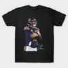 Men Black Print T-shirt Caleb Williams - Chicago Iceman - Chicago Bears No-Cut Transfer Paper Print Cotton Tshirt