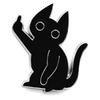 1PCS Black Cat 3D Emblem Car Sticker Metal Badges Sticker for Universal Car Vehicle, Truck, Motorcycle, RV, Scooter, Window