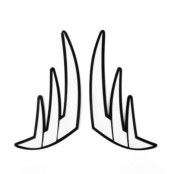 

Universal White Rubber Gas Tank Protector 3D Gel Pad Guard Motorcycle Tankpad