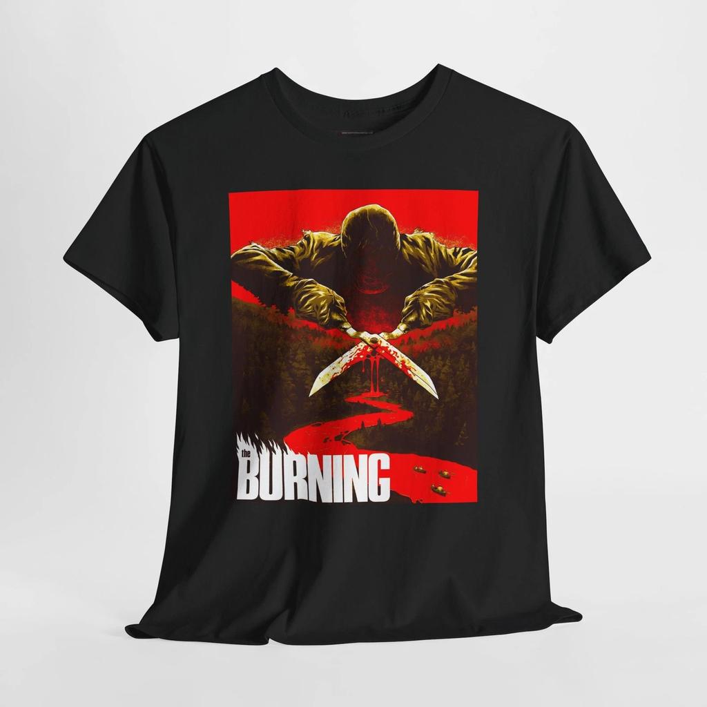 The Burning 1981 Retro Movie Poster Horror Unisex Graphic T-Shirt