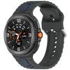 Two-tone Silicone Strap for Samsung Galaxy Watch 8 44mm 40mm Original Bracelet Belt Correa for Galaxy Watch 8 Classic 46mm Band