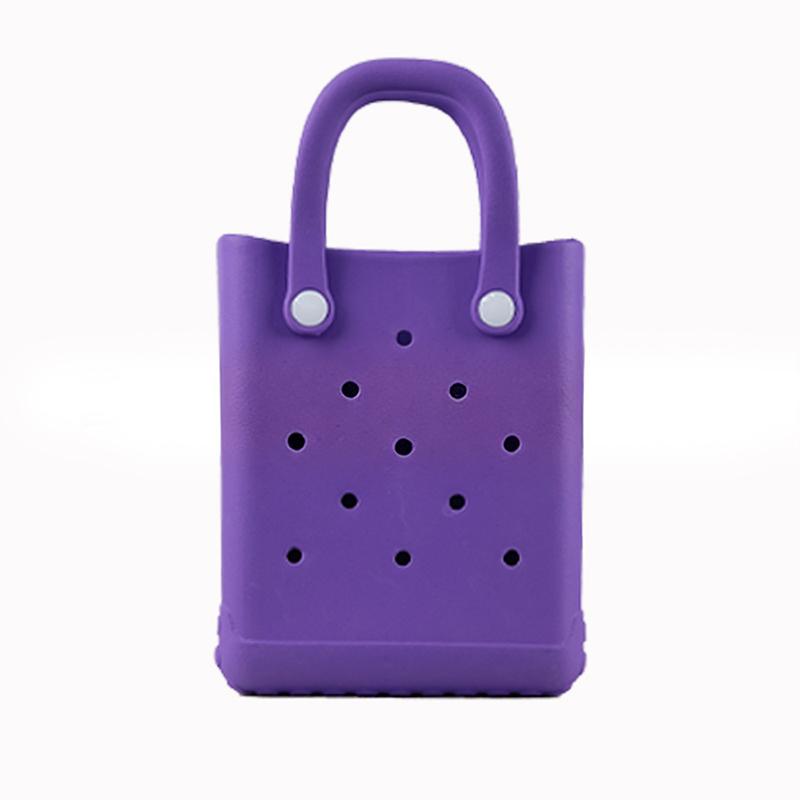 Women Mini Tote Bag EVA Flexible Bag Practical for Vacation Office and Travel Shopping