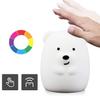 Silicone Night Lamp Teddy Bear LED RGB