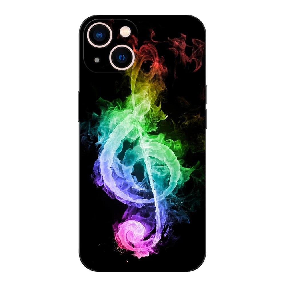 

Чехол для телефона с музыкальной нотой для iPhone Samsung Galaxy Redmi Xiaomi Oppo OnePlus Note SA 7 8 9 10 11 12 13 14 20 21 22 23 53 54 Pro Max Ultra TPU Soft iPhone 6 or 6S
