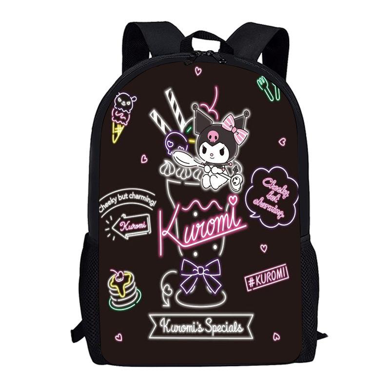 School Bag Digital Printing Backpack Student Children Backpack Animation Cartoon Backpack