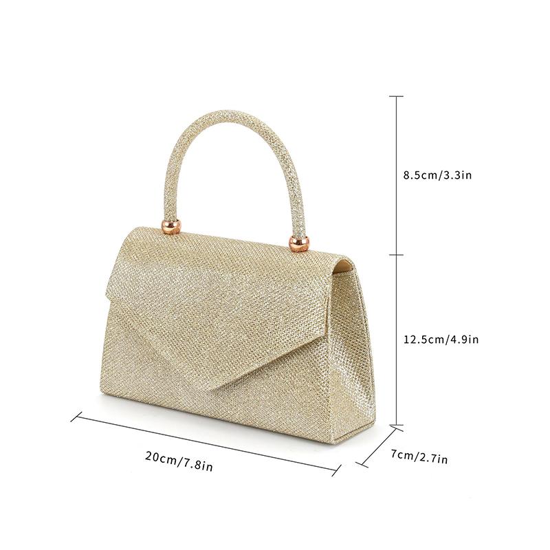 Ladies' Wedding Dinner Bag, Hand-held Bag, Japanese Pleated Evening Dress Bag