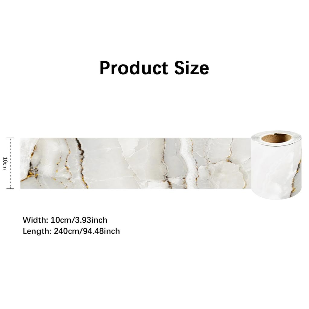 24 Styles Peel & Stick Wall Panels Trim - Waterproof Bathroom Molding for Tile Flooring, Home Staging & Rental Friendly Decor