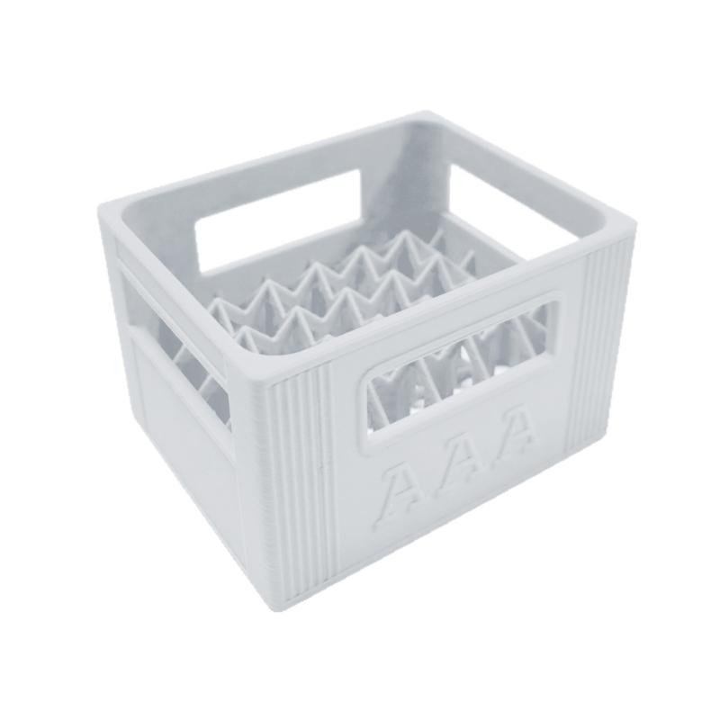 

Fashionable Plastic Battery Organizers Box Large Capacity Batteries Storage Container with 30/20 Compartment белый