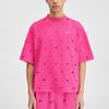 Nike X Jacquemus Co-Branded Logo Round Neck Hollow-Out Casual Short Sleeve Drop Shoulder T-Shirt Unisex Tops Watermelon-Red FJ3478-653