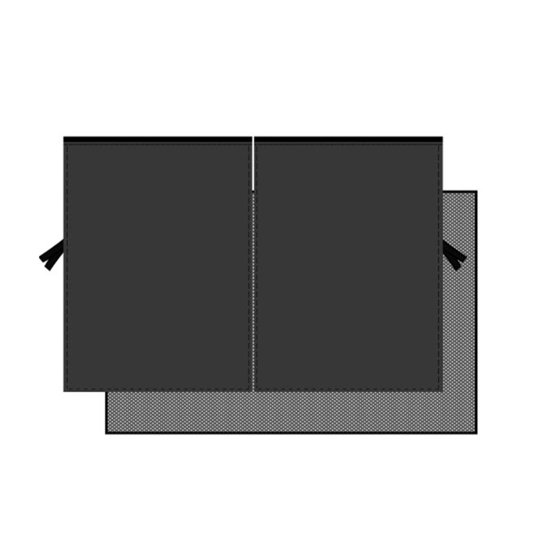 Strong Mesh Car Window Screen with Strong Magnets Breathable Car Side Window Shade Mesh Car Curtain for Automotives