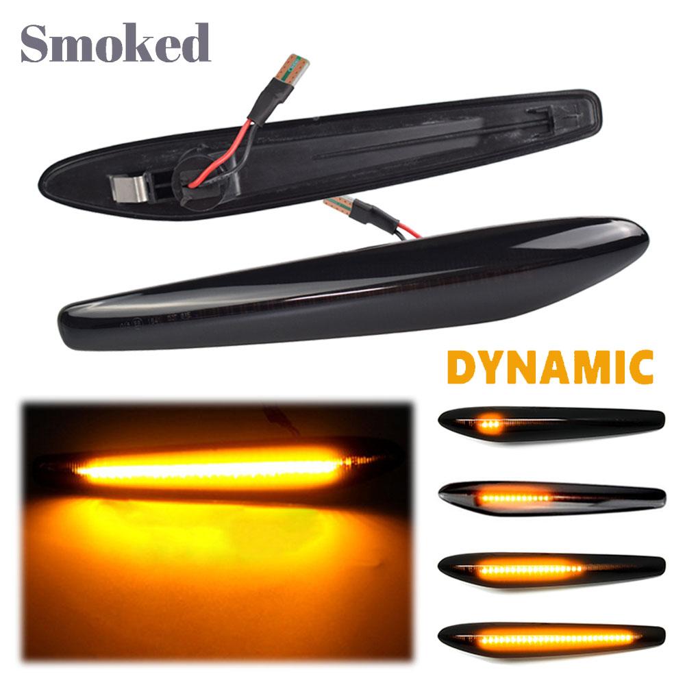 For Alfa Romeo 159 typ 939 2005-2012 Brera typ 939 2005-2012 Blinker Light Car Dynamic Side Marker Signal Light Dynamic Smoked