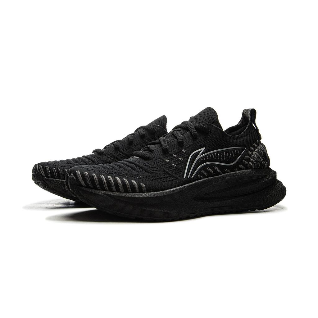 Li Ning Leisurely Fabric Low Top Running Shoes Men's Black ARSU065-2