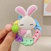 Children's Colorful Cartoon Hair Ties - Cute Strawberry & Bear Designs | Gentle on Hair