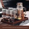 Naijiang Chinese Retro Glass Tea Set