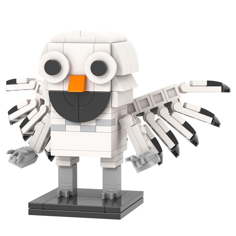 MOOXI MOC Hot Horror Game 99 Nights Figure Animal Deer Owl Goat Model DIY Building Blocks Toy For Kid Adult Brick Birthday Gifts