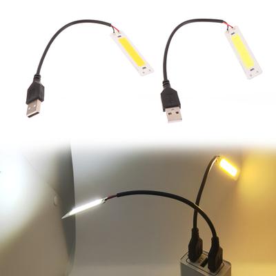 Dc 5V Usb Led Light Source 2W Cob Strip Bar Bulb 60X15Mm Warm Cold White 3000K 6500K For Diy Work Lamp