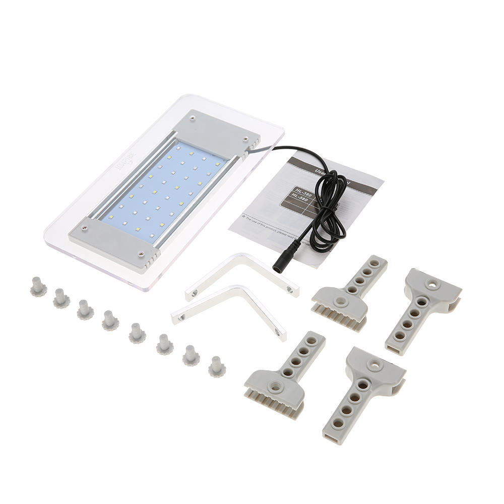 RGBW LED Touch Control Aquarium Light SMD2835 Ultra Thin Total Power 5W for Tank