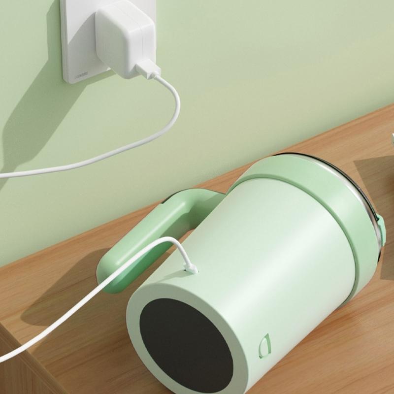 Magnetic Auto Stirring Cup Coffee Protein Shakes Electric Mixer Food Grade Stainless Steel Mixing Mug Detachable Base