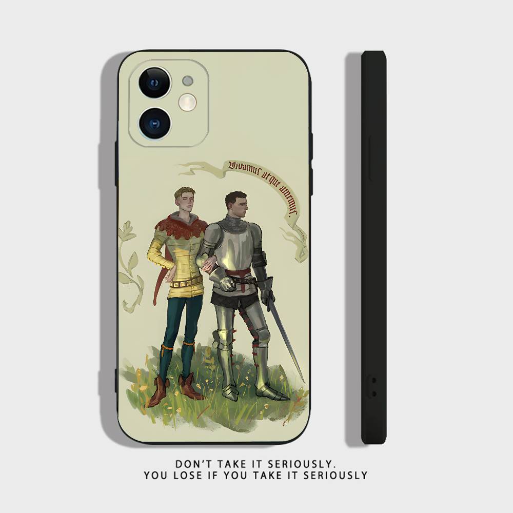 KCD Kingdom Come Deliverance Handyhülle Für iPhone 17,16,15,14,13,12,11,XR,Pro,XS,Max,XR,Plus,Mini Silikon Schwarz Stoßfest