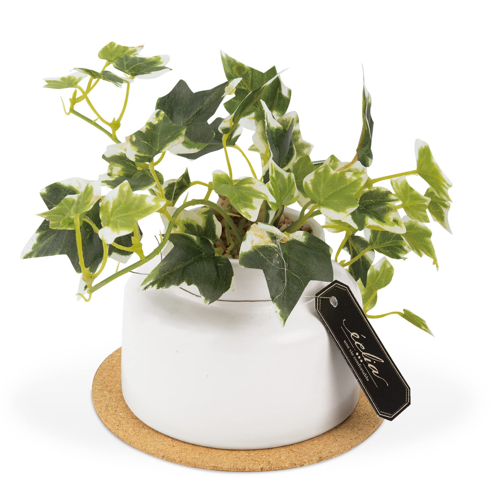 Kishima Artificial Faux Never Air Medium Plant, Greenery, Withers, Catalyst, Deodorizing, Antibacterial, Purifying, Ivy, KH-61252, зелёный
