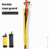 Rope Cover Portable Anti-Wear Climbing Rope Protector Sleeve with Fastener Tape Firmly Fixed Foldable Rope Protector Accessory