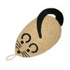 Sisal Cat Scratching Mat Rat Shape Door Wall Hanging Scratching Pad Vertical Cat Scratcher Furniture Protector for Indoor Cats Kitten
