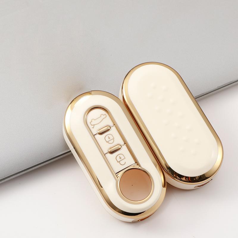 TPU Key Case Remote Fob Car Key Cover for Peugeot Boxer for Citroen Jumper for Fiat 500 Panda Ducato 500L Punto Lancia Musa