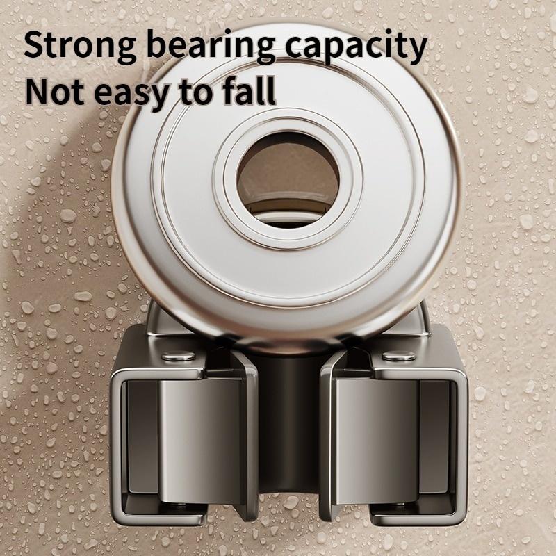 No Need To Drill Suction Cup Bathroom Mop Wall-mounted Clip, Ancient-style Bathroom Hanger Kitchen Mop Broom Hook