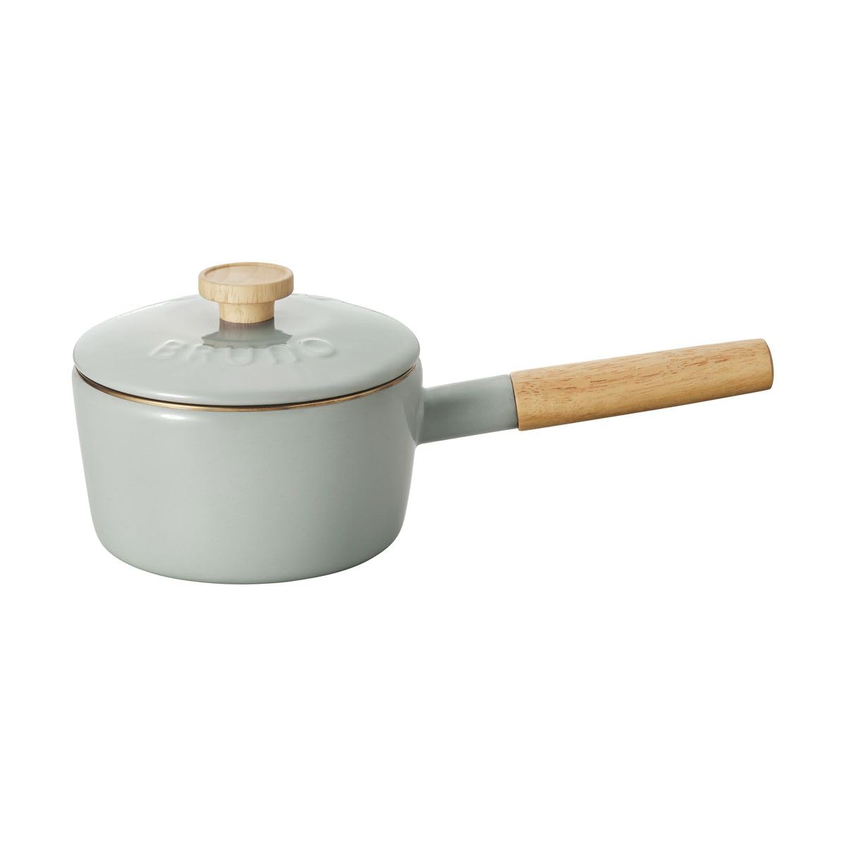 

Bruno Fuji Enamel Saucepan, 16cm, BHK281 [6760929] Blue-Green