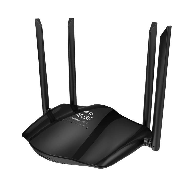 4G LTE Wireless WiFi Router with SIM Card Slot, 4 Antennas, 300Mbps, for Middle East Network.
