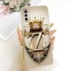 For Vivo Y70s Y70t V2002A Feather Crown Initial Letter Phone Case For Vivo Y70S Y70T 5G Soft Silicone Covers Bumpers