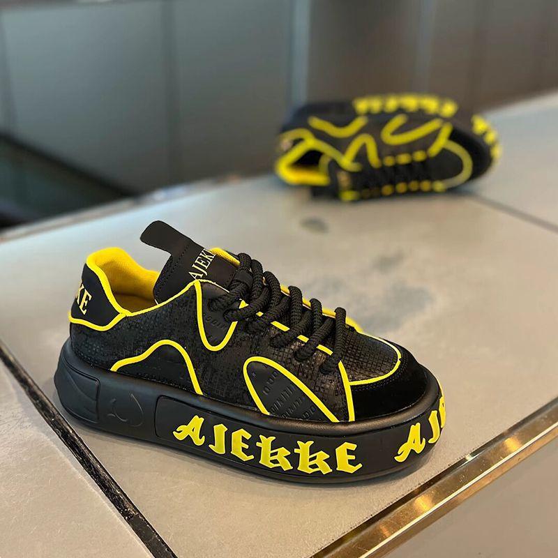 Fashion Shoes for Mens Trendy Thick-soled Breathable Soft-soled Sneaker High Quality Fashion Casual Sports Men's Shoes Zapatillas Hombre