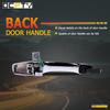 OCPTY Door Handles Exterior Rear Driver Left Side Fit for 2005-2010 for Chrysler 300 2005-2008 for Dodge Magnum Chrome OE 5065801AG 1pcs