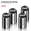 4 vnt. Automobilio logotipo ratų padangų vožtuvų kotelių dangteliai Opel Astra Insignia Mokka Zafira Corsa Vectra Antara Meriva Automobilio priedai