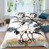 Flower Cherry Blossoms 3D Duvet Cover Bedding Set Comforter Linen Pillowcases Home Decor Single Double Twin King Queen