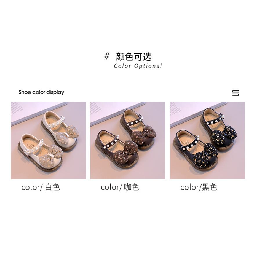 Children's leather shoes2026Spring and summer new Korean-style girls' princess shoes, soft-soled non-slip leather shoes for young children