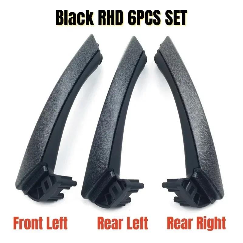 QNLT6 LHD RHD Front Rear Left Right Interior 3 Passenger Door Pull Handle Full Set For BMW 3 Series E90 E91 E92 316i 318i 320 325 328i
