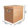 JINGRUIXIANG Moving Box with Hand Holes