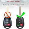 MechanMagic Key Fob Remote Replacement Fits for Toyota Corolla 2014 2015 2016 2017 2018 /Camry 2014-2017/Tacoma 2016-2018 HYQ12BDM Keyless Entry