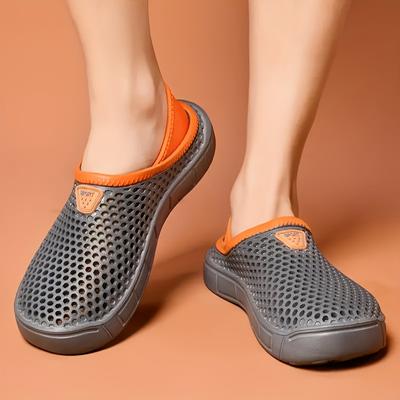 Sandale slip-on respirabile pentru bărbați Confortabile, Antiderapante, Rezistente la mirosuri EVA Pantofi de vară pentru plajă și mers BaloțiSandale pentru bărbați Mărimea 46 47