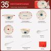 Festive Ceramic Housewarming Dinnerware Set