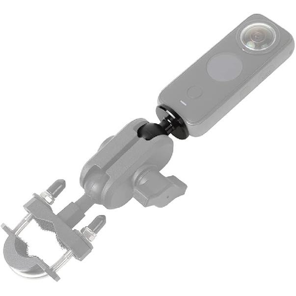 FEICHAO 20mm/17mm/15mm/13mm To 1/4 Screw/Hole Ball Head Mount Adapter for Action Camera Photography Accessories (20mm To 1/4 Screw)